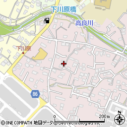 福岡県久留米市高良内町2760周辺の地図