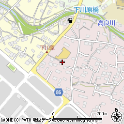 福岡県久留米市高良内町2825-2周辺の地図