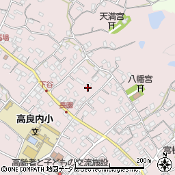 福岡県久留米市高良内町681-1周辺の地図