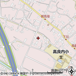 福岡県久留米市高良内町506周辺の地図