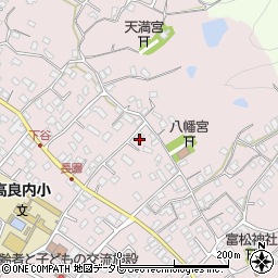 福岡県久留米市高良内町675周辺の地図