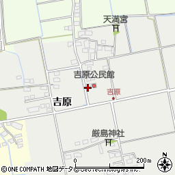 佐賀県小城市吉原168周辺の地図
