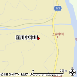 高知県高岡郡四万十町窪川中津川周辺の地図