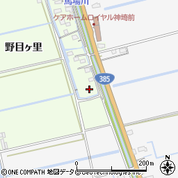 佐賀県神埼市神埼町本堀1308-5周辺の地図
