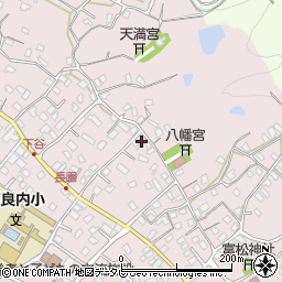福岡県久留米市高良内町677周辺の地図