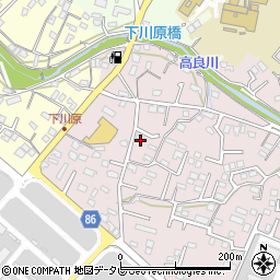 福岡県久留米市高良内町2761周辺の地図