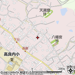 福岡県久留米市高良内町680周辺の地図