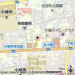 佐賀県小城市小城町260-5周辺の地図