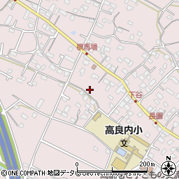 福岡県久留米市高良内町491周辺の地図