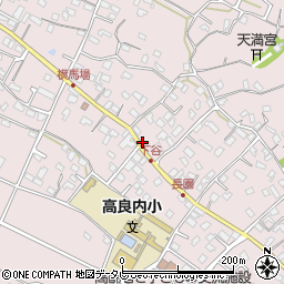 福岡県久留米市高良内町720周辺の地図