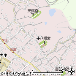 福岡県久留米市高良内町870周辺の地図
