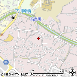 福岡県久留米市高良内町2781-9周辺の地図