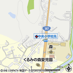 大分県玖珠郡玖珠町森1137周辺の地図