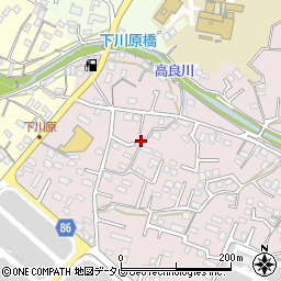 福岡県久留米市高良内町2763-8周辺の地図