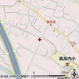 福岡県久留米市高良内町253周辺の地図