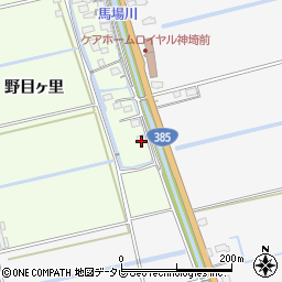 佐賀県神埼市神埼町本堀1309周辺の地図