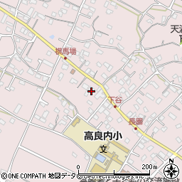 福岡県久留米市高良内町494周辺の地図