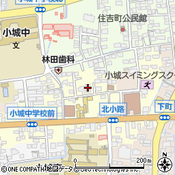 佐賀県小城市小城町260-2周辺の地図