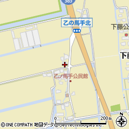 佐賀県神埼郡吉野ヶ里町乙ノ馬手1190周辺の地図