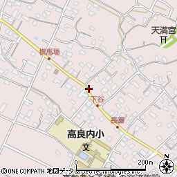 福岡県久留米市高良内町721周辺の地図