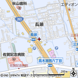 ガージュ（ｇａｇｅ）佐賀大和店質屋・買取・販売サービス周辺の地図