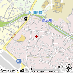 福岡県久留米市高良内町2764周辺の地図