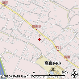 福岡県久留米市高良内町498周辺の地図
