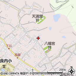 福岡県久留米市高良内町867周辺の地図