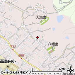 福岡県久留米市高良内町853周辺の地図