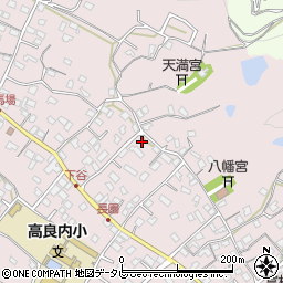福岡県久留米市高良内町699周辺の地図