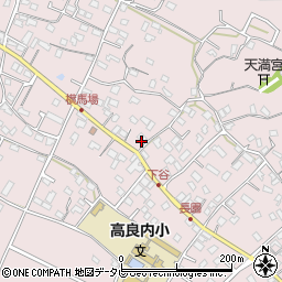 福岡県久留米市高良内町481周辺の地図