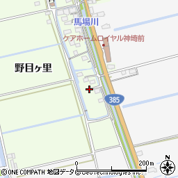 佐賀県神埼市神埼町本堀1317周辺の地図