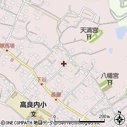 福岡県久留米市高良内町730周辺の地図