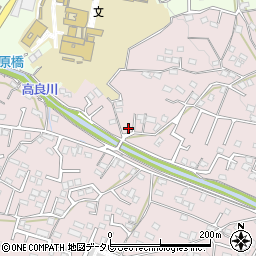 福岡県久留米市高良内町125周辺の地図