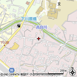 福岡県久留米市高良内町2787-11周辺の地図