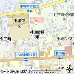 林田歯科医院周辺の地図