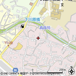 福岡県久留米市高良内町2792周辺の地図