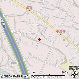 福岡県久留米市高良内町261周辺の地図