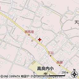 福岡県久留米市高良内町475周辺の地図