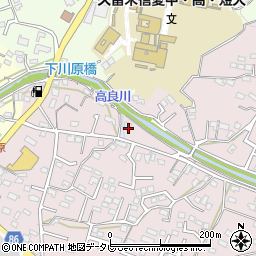 福岡県久留米市高良内町2786周辺の地図