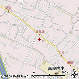 福岡県久留米市高良内町501周辺の地図