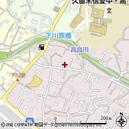 福岡県久留米市高良内町2793-5周辺の地図
