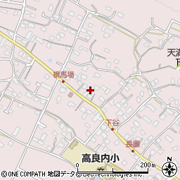 福岡県久留米市高良内町479周辺の地図