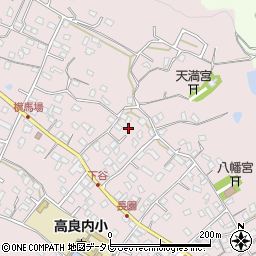 福岡県久留米市高良内町733周辺の地図
