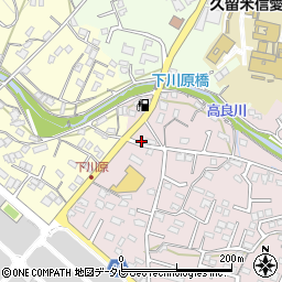 福岡県久留米市高良内町2809周辺の地図