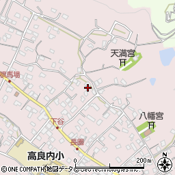 福岡県久留米市高良内町731周辺の地図