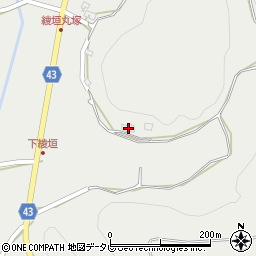 大分県玖珠郡玖珠町綾垣395周辺の地図