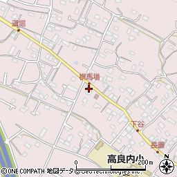 福岡県久留米市高良内町465周辺の地図