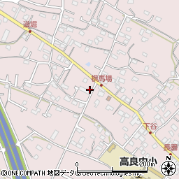 福岡県久留米市高良内町267周辺の地図