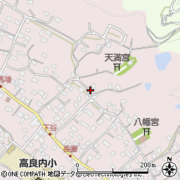 福岡県久留米市高良内町849周辺の地図